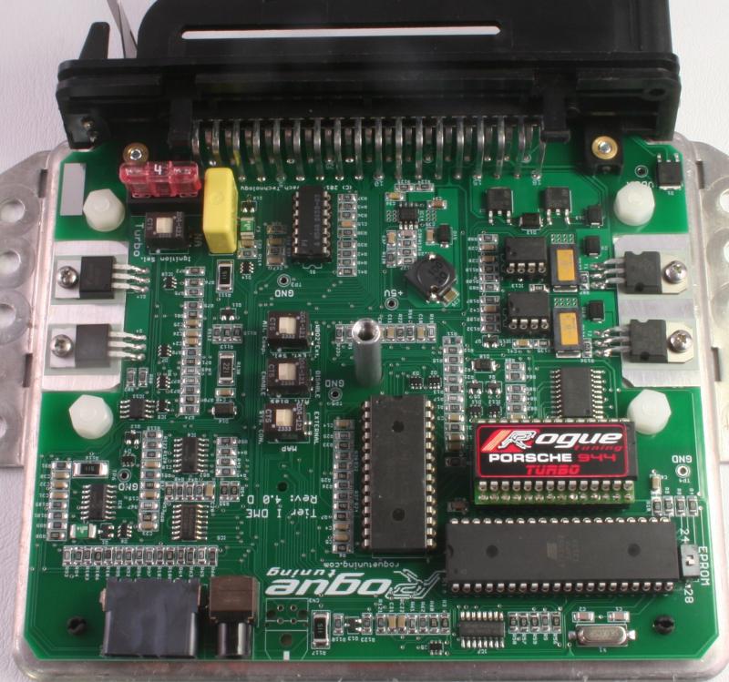 Rogue Tuning, Inc. ECU close-up.